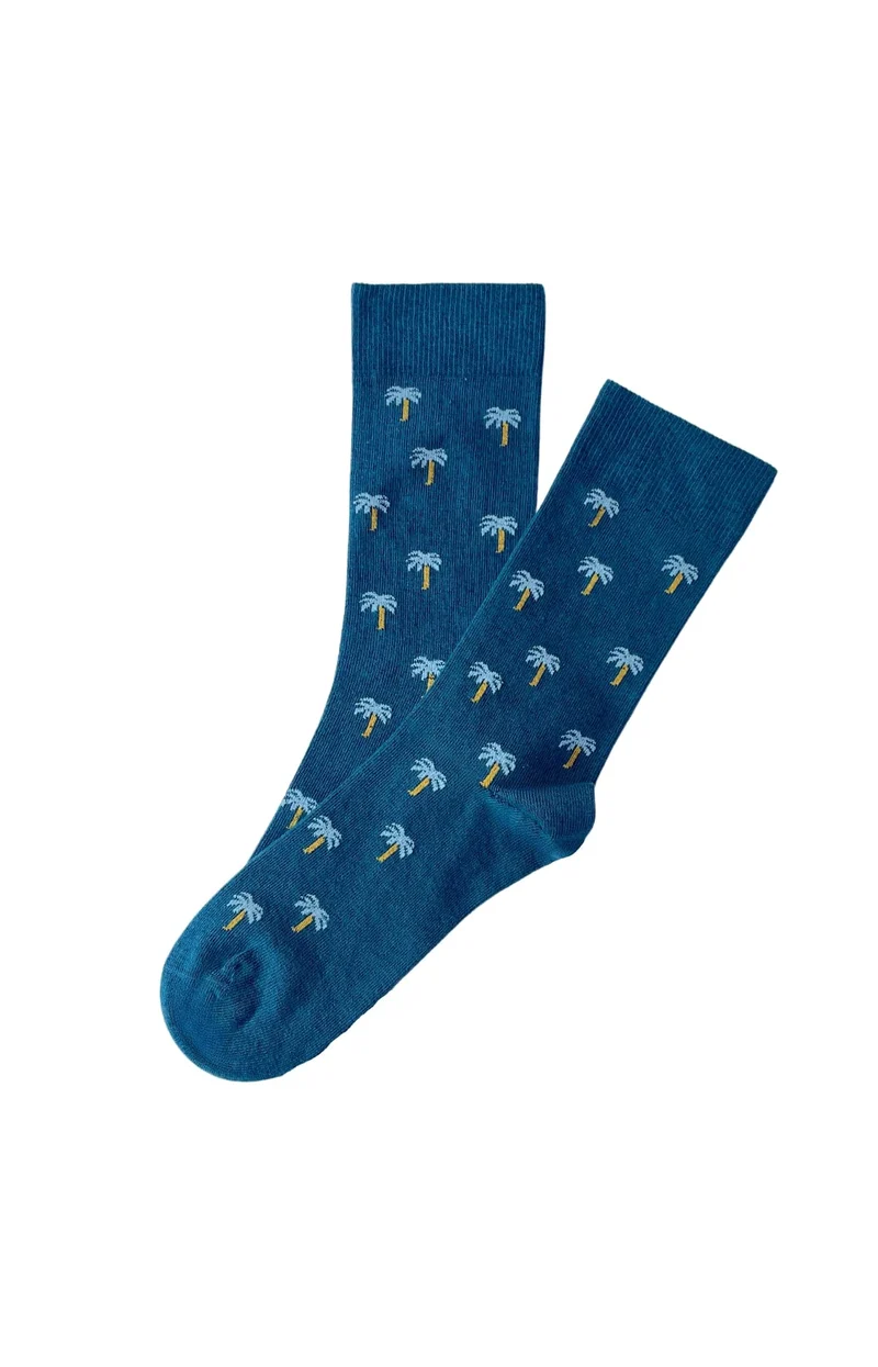 Chaussettes en coton - Palmier Canard