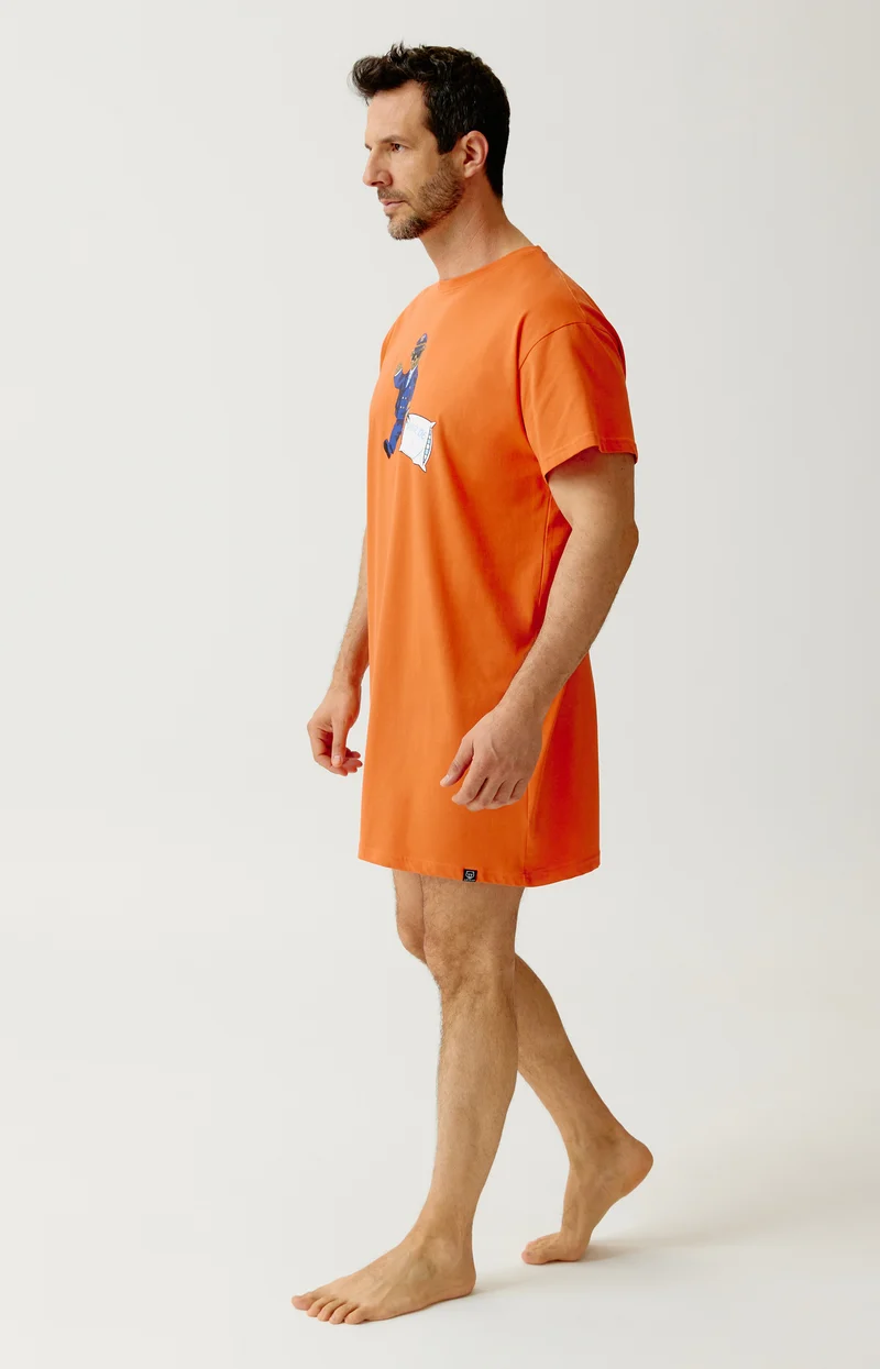 Maxi Tee-Shirt en jersey de coton léger - Pilote de lit
