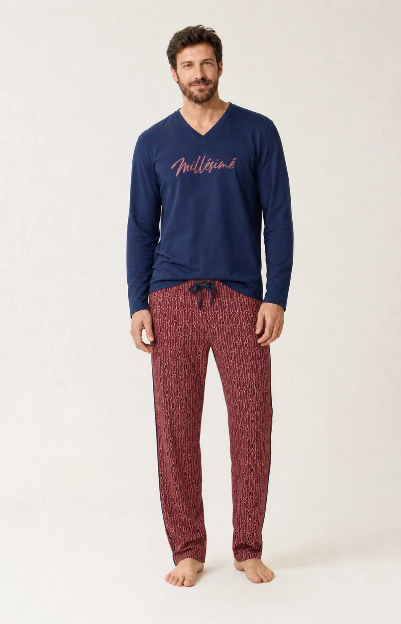 Pyjama en jersey de coton épais - Millésimé