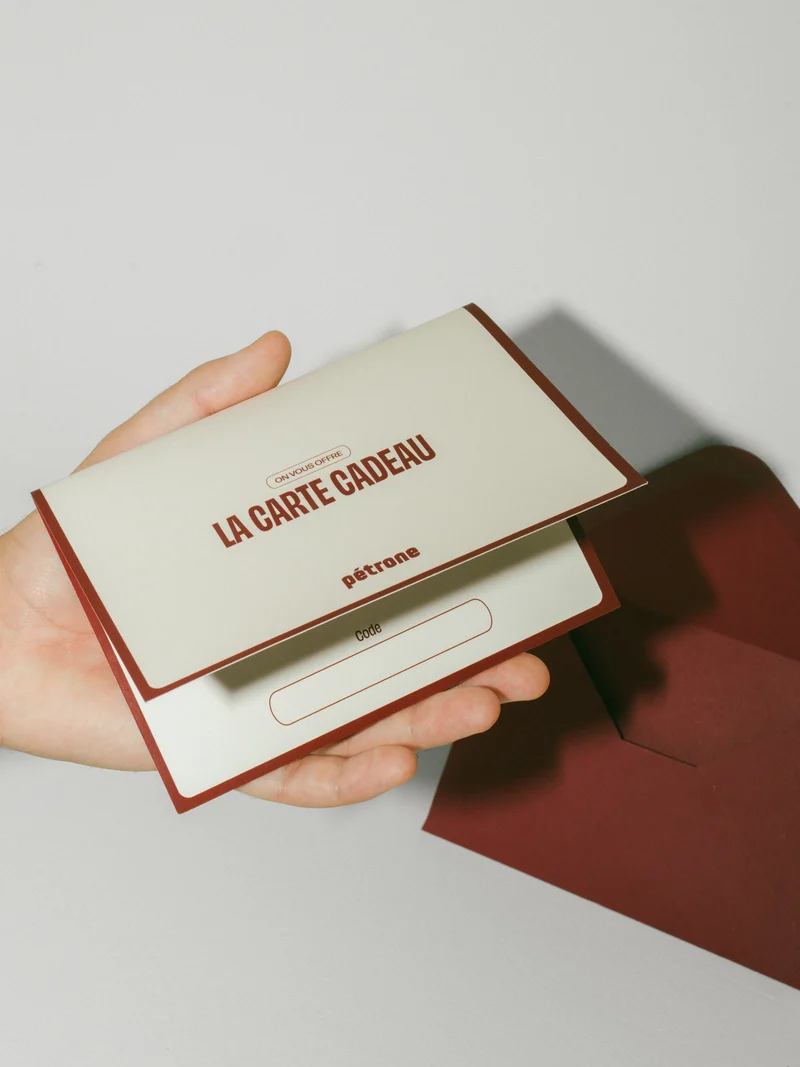 Carte cadeau physique Pétrone