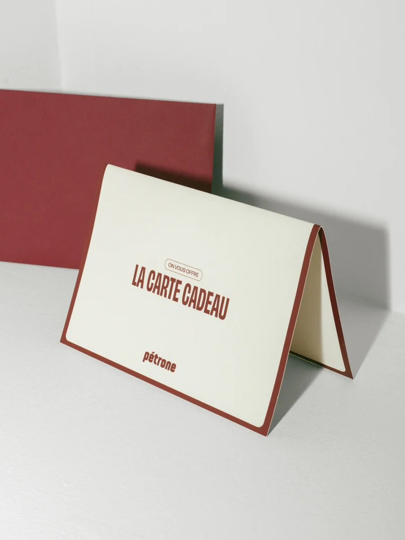 Carte cadeau physique Pétrone