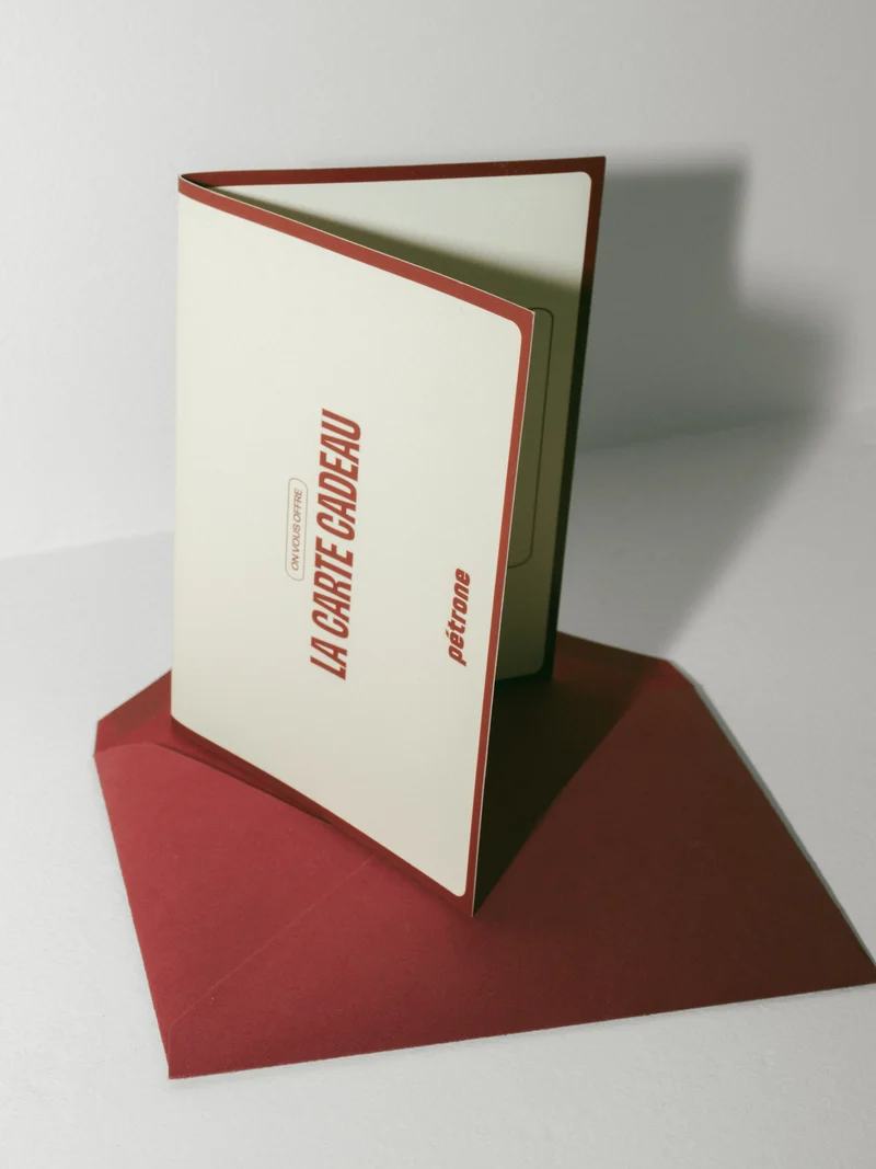 Carte cadeau physique Pétrone
