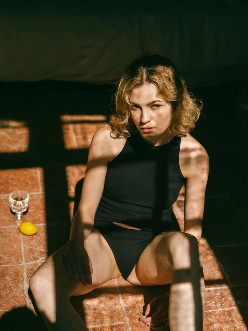 Culotte côtelée