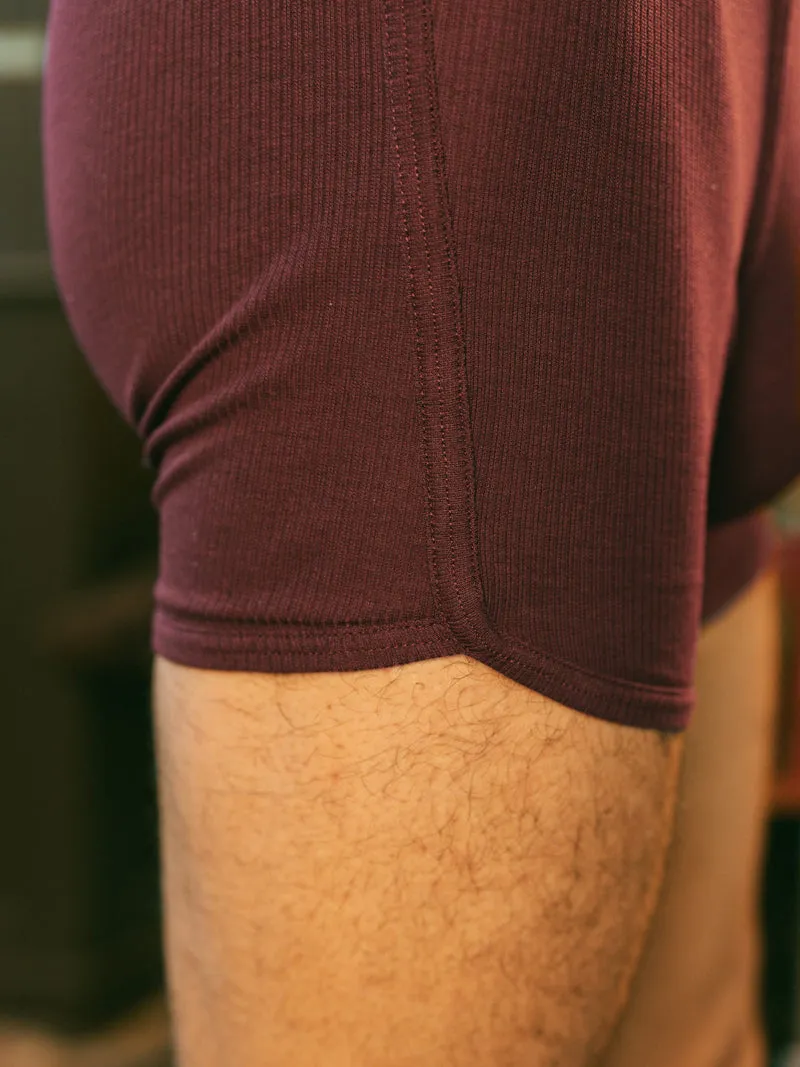 Boxer côtelé homme