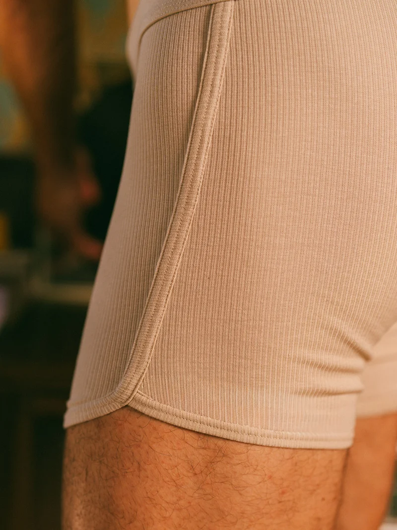 Boxer côtelé homme