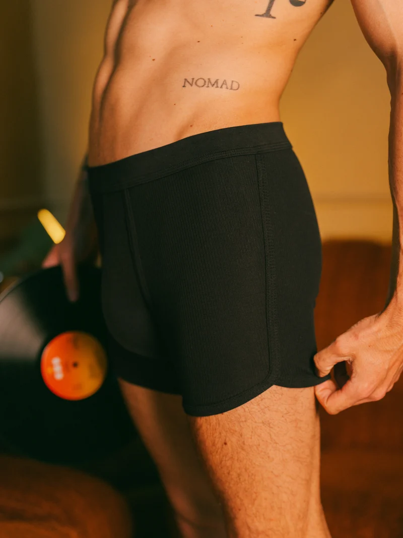 Boxer côtelé homme