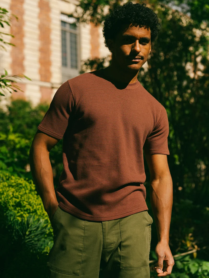 T-shirt gaufré