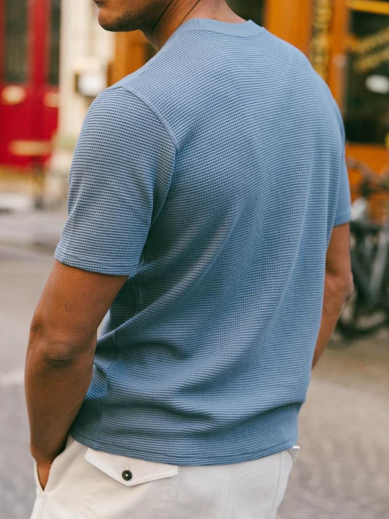 T-shirt gaufré