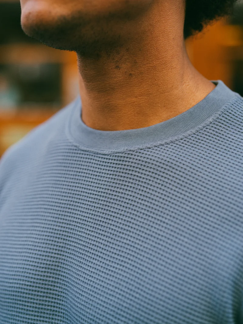 T-shirt gaufré