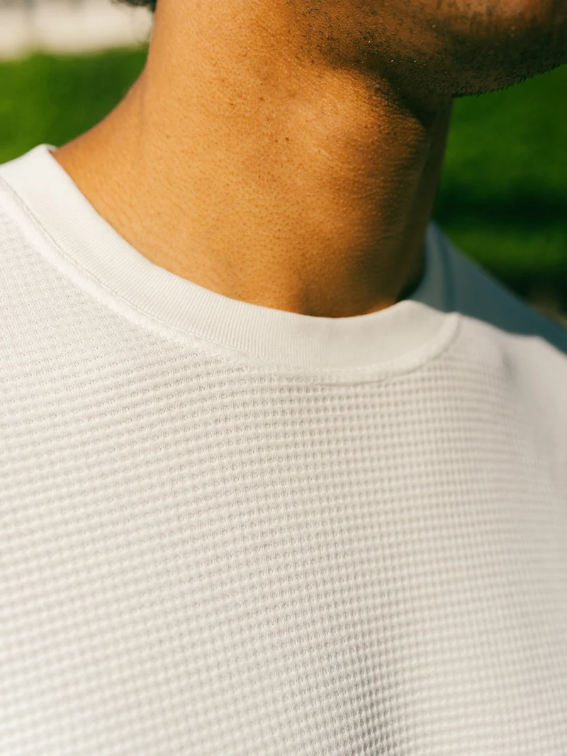 T-shirt gaufré