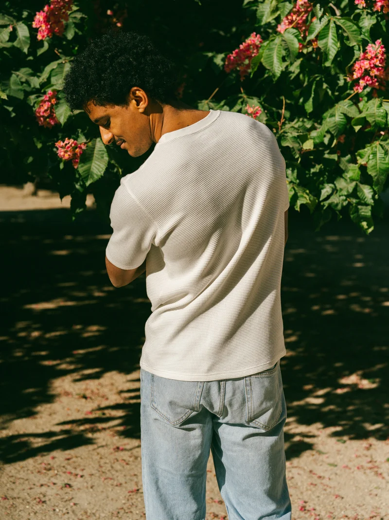 T-shirt gaufré