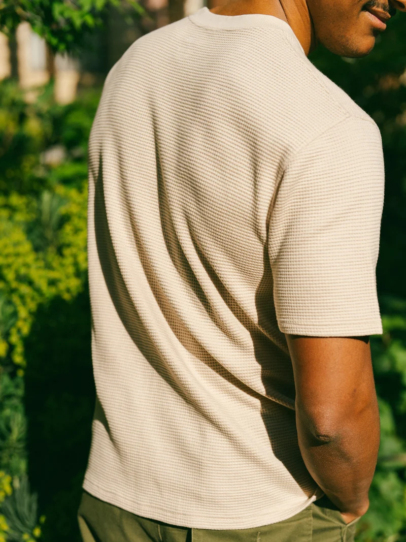 T-shirt gaufré