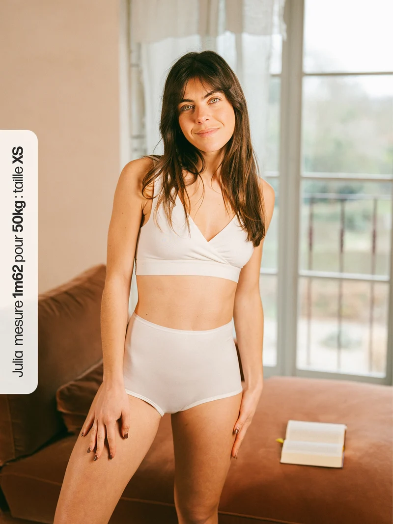 Shorty taille haute femme