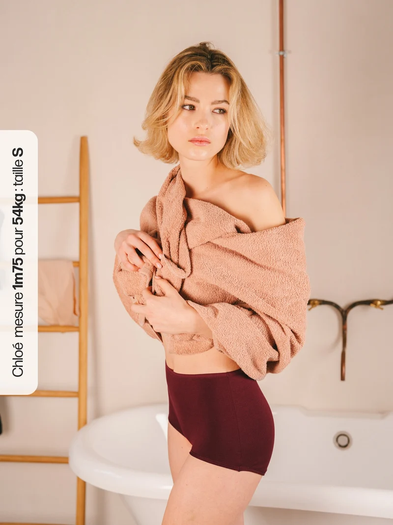 Shorty taille haute femme
