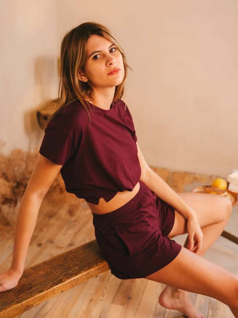 Short de pyjama femme