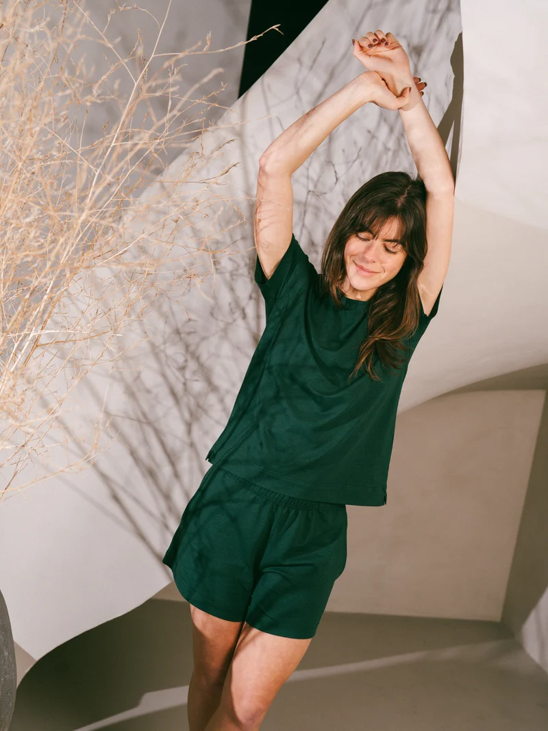 T-shirt boxy Femme