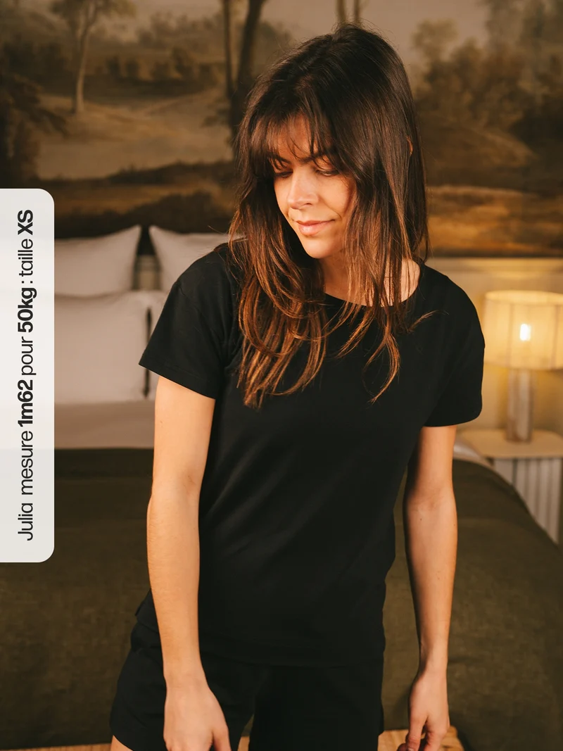T-shirt boxy Femme