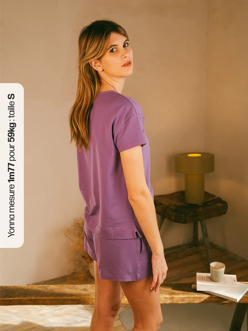 T-shirt boxy Femme