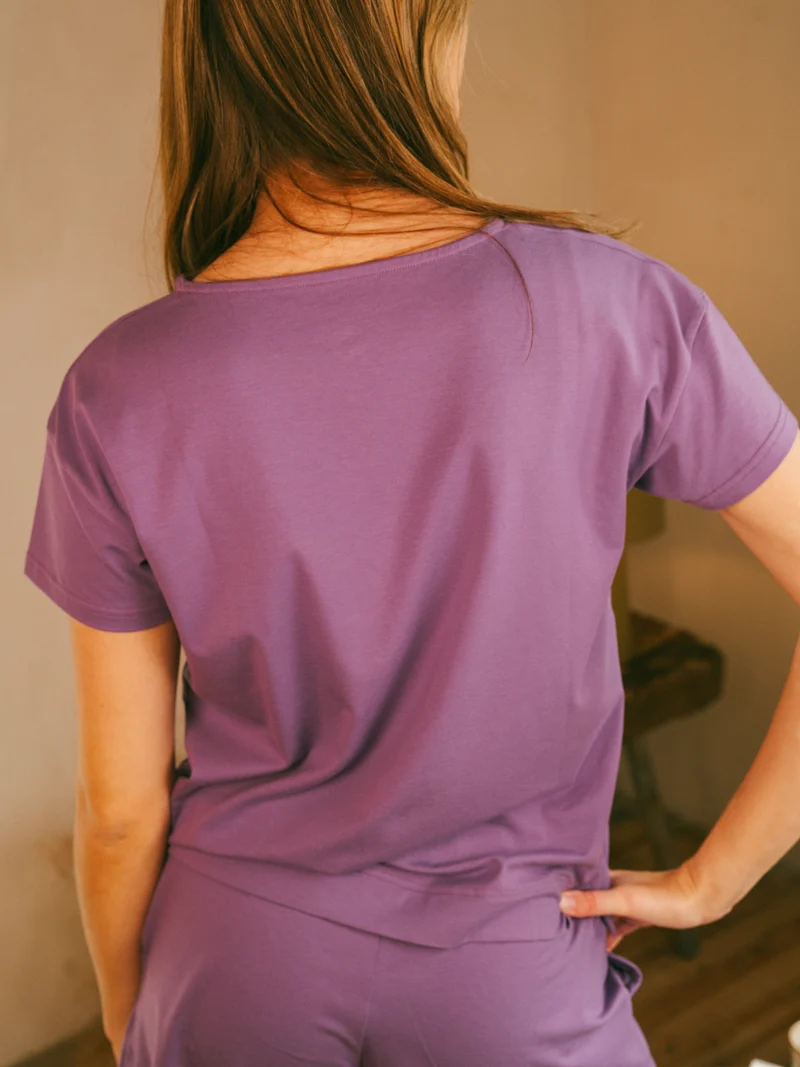 T-shirt boxy Femme
