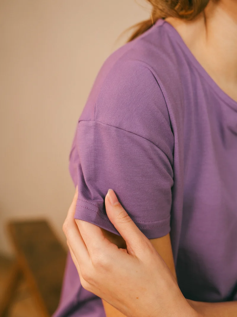 T-shirt boxy Femme