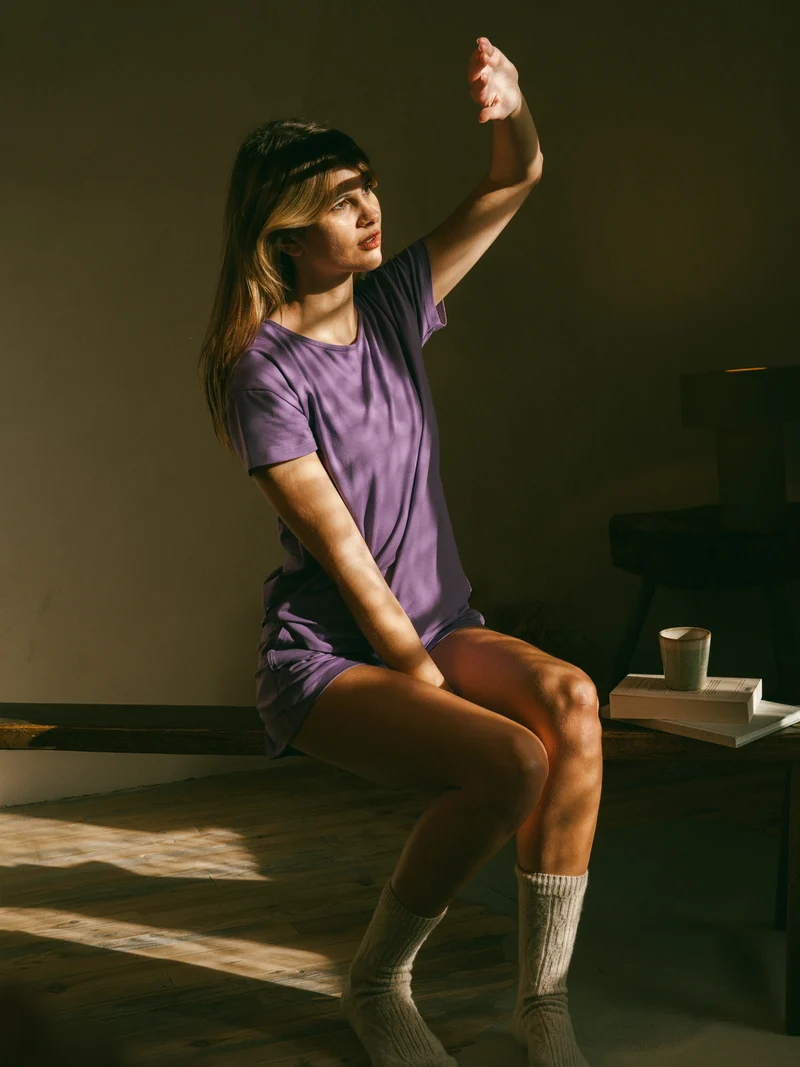 T-shirt boxy Femme