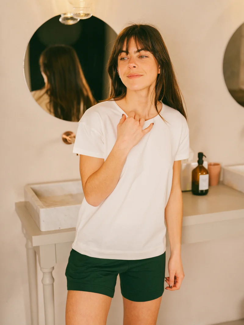 T-shirt boxy Femme