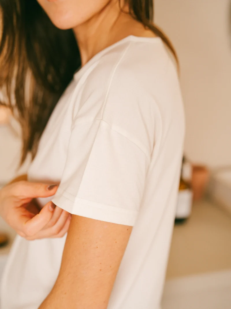 T-shirt boxy Femme
