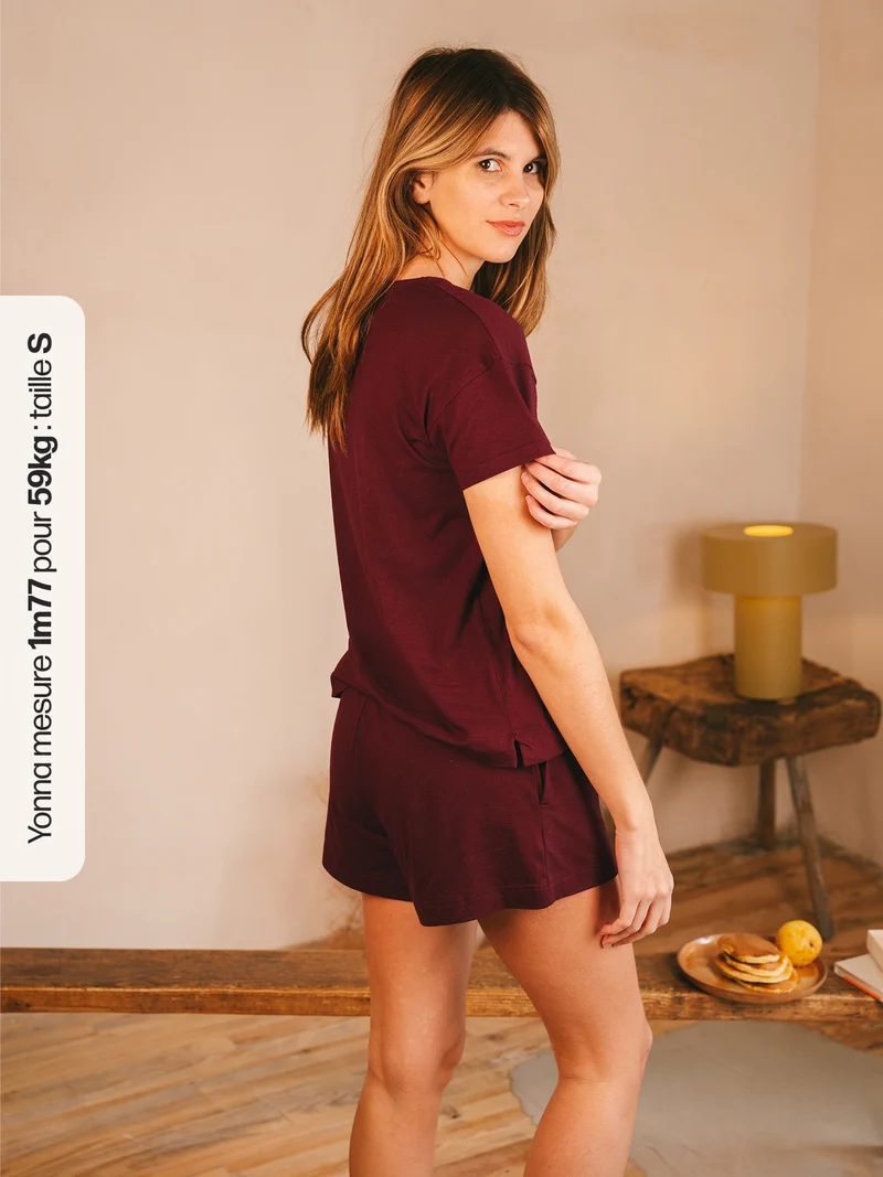 T-shirt boxy Femme
