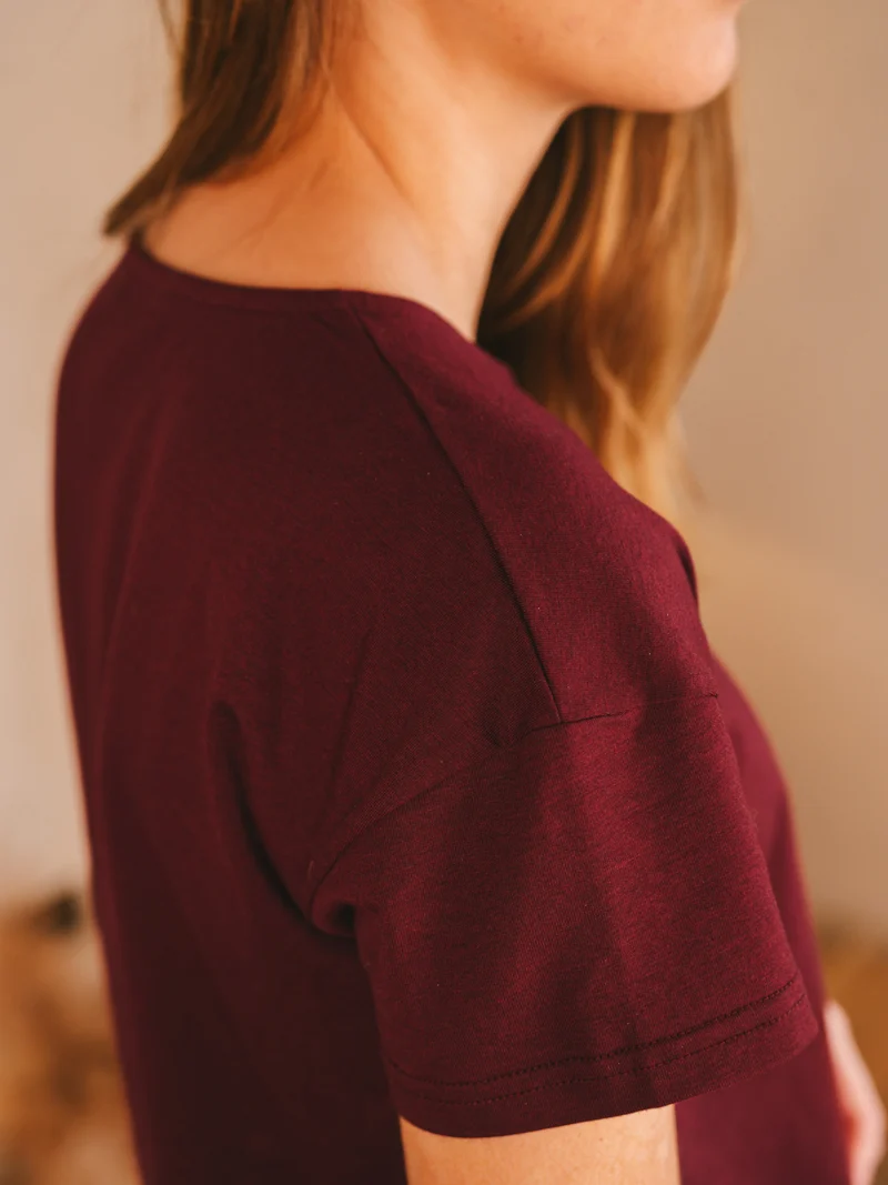 T-shirt boxy Femme
