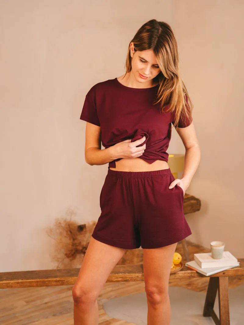 T-shirt boxy Femme