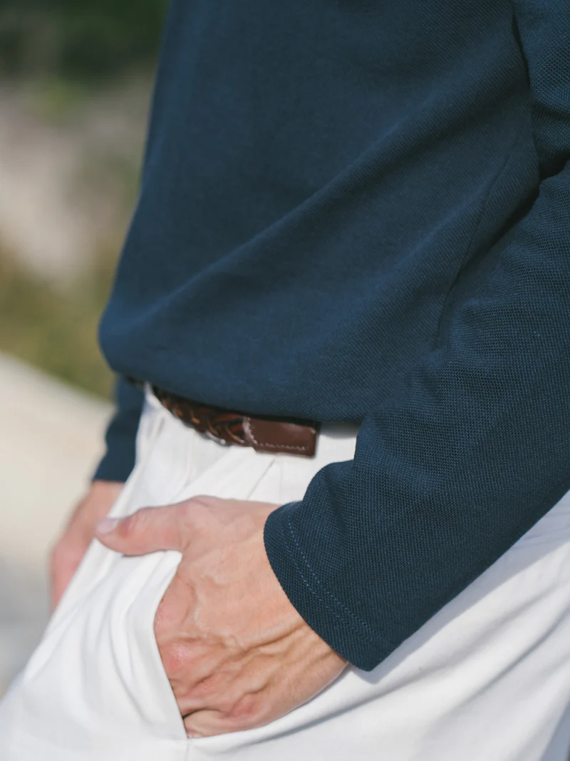 Polo manches longues
