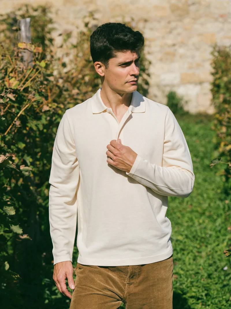Polo manches longues