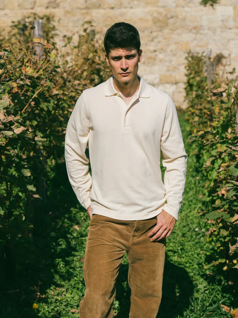 Polo manches longues