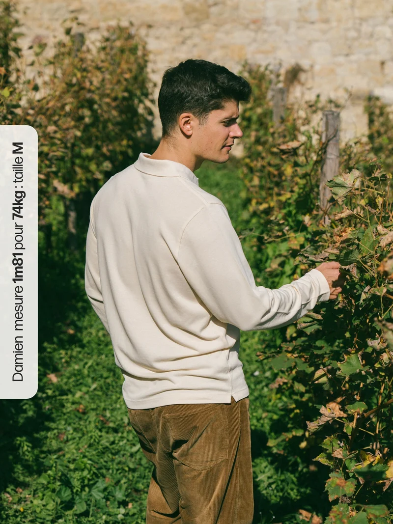 Polo manches longues