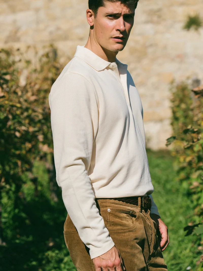 Polo manches longues