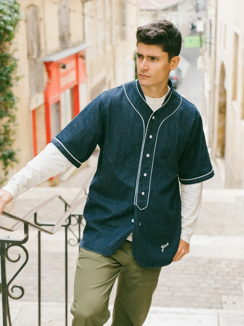 T-shirt coupe droite manches longues