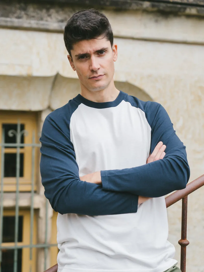 T-shirt coupe droite manches longues