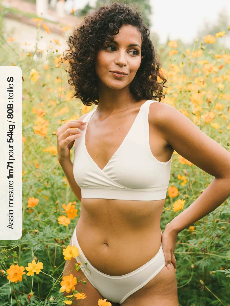 Brassière croisée