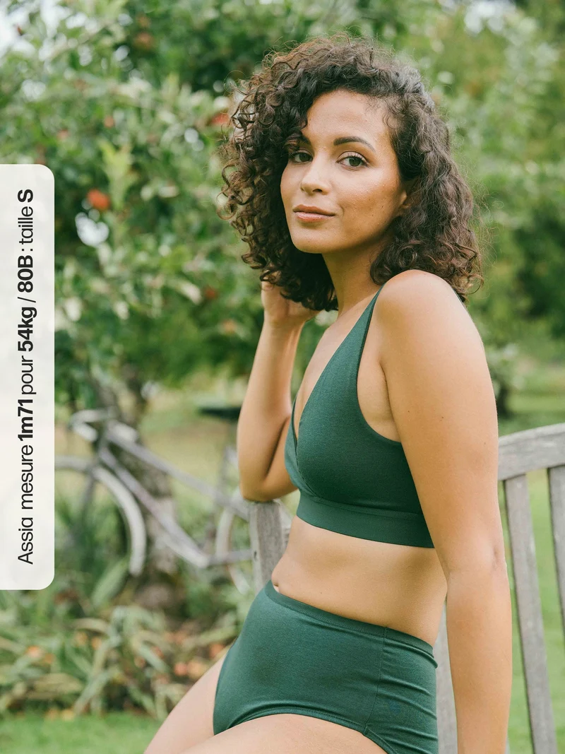 Brassière croisée