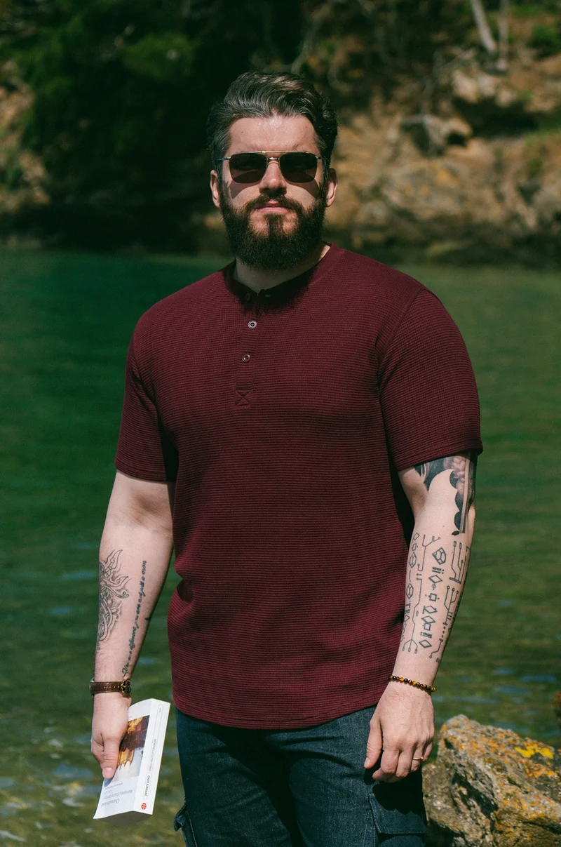 Henley Cormac manches courtes
