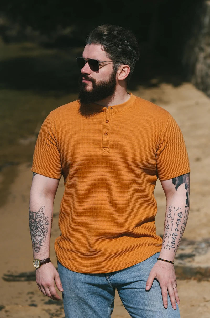 Henley Cormac manches courtes
