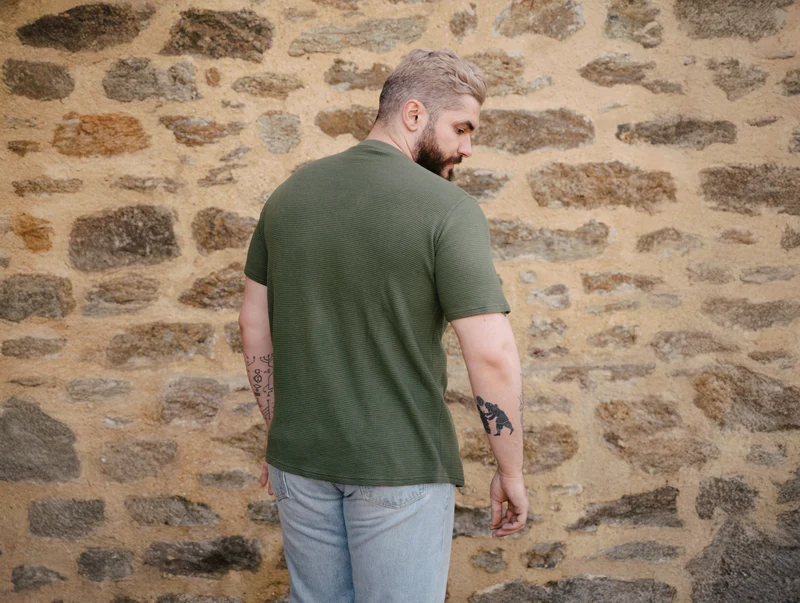 Henley Cormac manches courtes