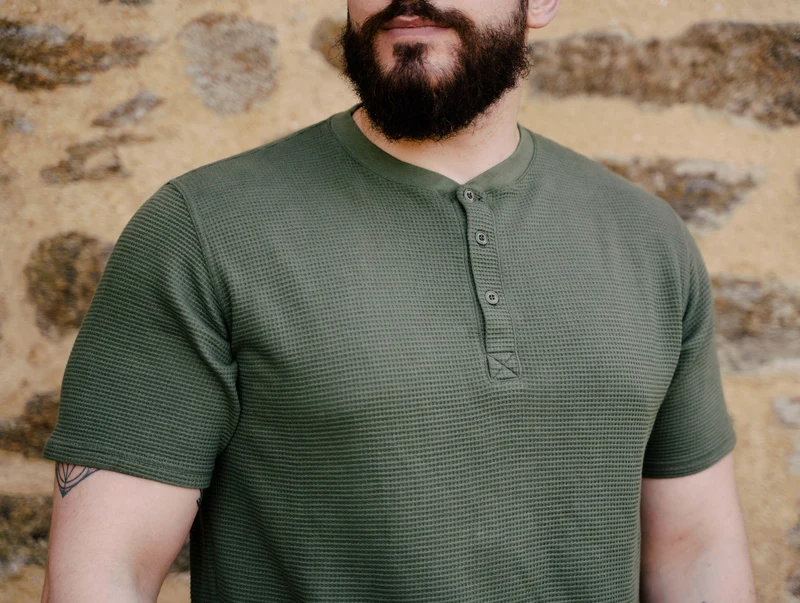 Henley Cormac manches courtes