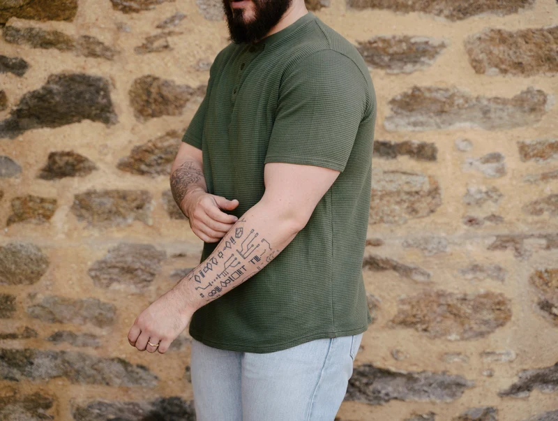 Henley Cormac manches courtes