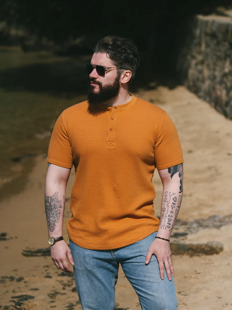 Henley Cormac manches courtes