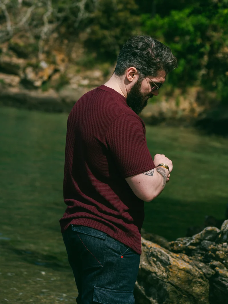 Henley Cormac manches courtes