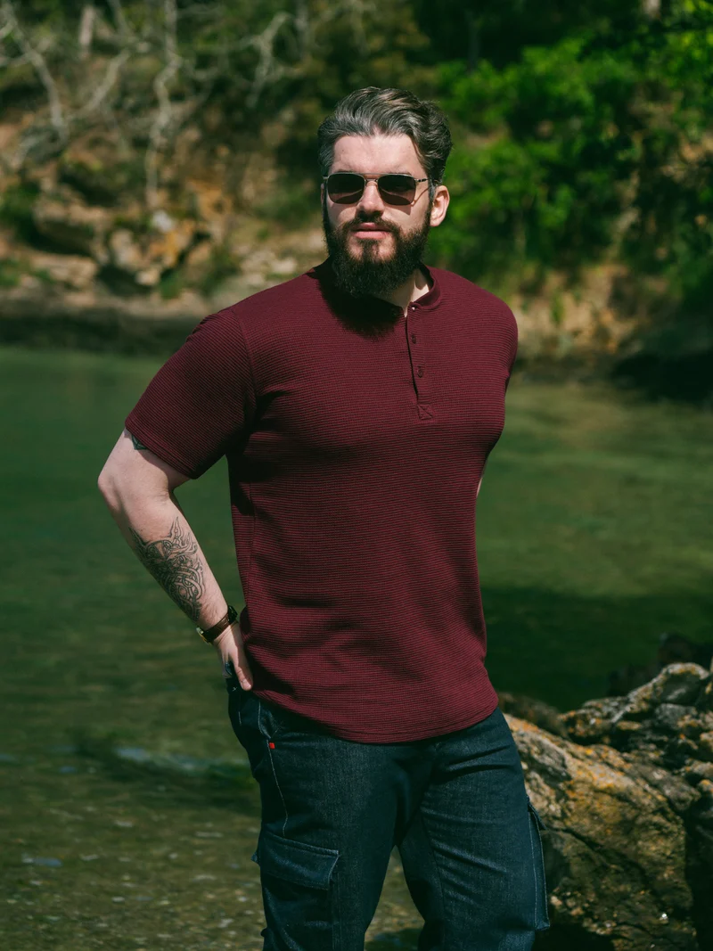 Henley Cormac manches courtes
