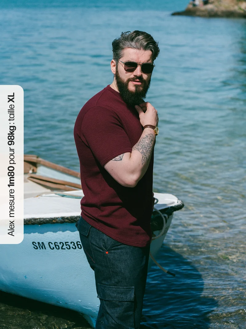 Henley Cormac manches courtes