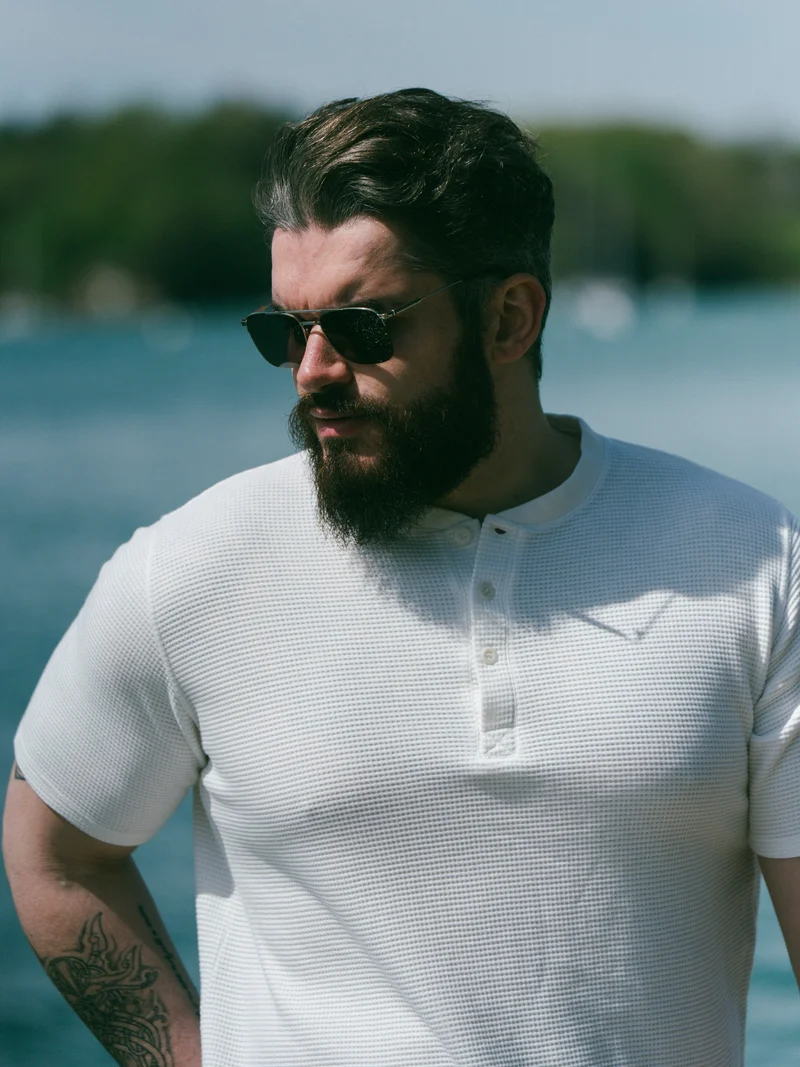 Henley Cormac manches courtes