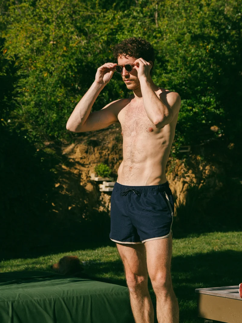Maillot de bain rétro homme